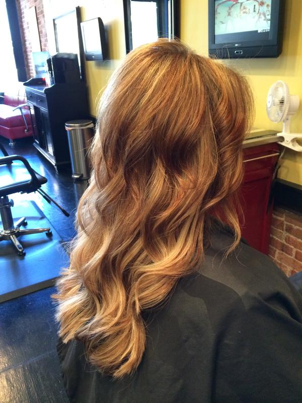 Before and after pictures of Hair Extensions in Kansas City.